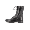 Botte noir en cuir
